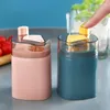 Storage Bottles 1 Piece Home Creative Plastic Automatic Up Toothpick Box Dispenser Living Room Dining Rack