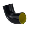 Colliers de serrage Pqy - 3" 76 mm coude à 90 degrés tuyau d'admission turbo bleu jaune / noir jaune Pqy-Sh9030-Qy Drop Deliver Dhcarpart Dhrcp