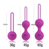 Ovos/balas Segura Silicone Ball Smart Ball Kegel Ben Wa Vagina apertar a máquina de exercícios Geisha Gaisha Sex Toys for Women 221010