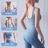 Yoga outfit Deep U Sport Fitness Tank Topps Beauty Back Shake Proof Beathable Workout Running Dancing Women Underwear