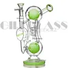 10 inches recycler hookah Glass ball burner pipe bong dab rig water bongs herb oil rigs pipes water quartz banger bubbler smoking accessories bowl