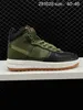 Designer Lunar Duckboot heren trainer schoenen Bury Triple Black Sier Oliver Tan High Top Leather Boots Winter Snow Platform Sneakers Boot