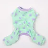 Hundkläder Cat Jumpsuit Pyjamas Polka Dots Design Pet Puppy Pyjamastracksuit 5 Storlekar 2 färger