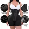 Shapers femininas mulheres roupa interior cintura alta skims bodysuit treinamento bulifter ampulheta figura curvas encantadoras fajas colombiana281q