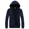 Sweats à capuche pour hommes Sweatshirts New Plain Mens Zip Up Hoody Jacket Sweat à capuche Zipper mâle Top Vêtements d'extérieur Noir Gris Boutique hommes T221008