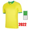 2022 2023 bRasiL maglia da calcio Camiseta de futbol BRASILE maglia da calcio COUTINHO RICHARLISON MARCELO PELE CASEMIRO 22 23 maillots UOMINI DONNE BAMBINI imposta uniformi