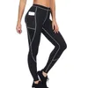 Dames shapers dames 2022 vrouwen sauna afslank broek gewichtsverlies running strakke leggings thermo sweat fitness workout body shaper