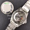 Relógios antigos liga Green Black Bezel Men's Watch Automatic Cal.3135 MOVIME