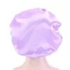 헤어 클리퍼 실크 나이트 캡 모자를 걸 수 있습니다 마스크 마스크 여성 헤드 커버 수면 새틴 보닛 아름다운 머리카락 홈 청소 용품 CPA3306