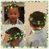 Strings 2M 20 Led Leaf Garland Battery Operated Fairy Copper String Lights For Christmas Holiday Party Wedding Decoration Lighting