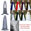 Halloween Velvet Cloak Cape Hooded Elf Witch Wicca Vampire Long Halloween Costume Dressrockar f￶r vuxna barn cosplayfest