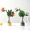 Decorative Flowers Artificial Flower Bird Of Paradise Strelitzia Furniture Home Living Roomwedding Desktop Party Decoration Gift Pography