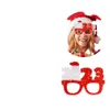 2023 Świąteczne okulary dekoracyjne zabawne dorosłe dzieci imprezę karnawałowe artykuły imprezowe fotograficzne rekwizyty hurtowe
