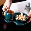Cups Saucers Universal Mugs Coffee Ceramic Reusable Eco Friendly Tea Sets European Copos Personalizado Cute Cup BD50CS