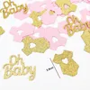 Decorazione per feste 150pcs blu rosa baby shower tavolo coriandoli rivela decorazioni per bambini decorazioni per il compleanno