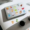 50pcs hurtowe zwierzęta kreskówkowe urocze naklejki wodoodporne viny graffiti na laptop bagaż majster
