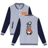 Felpe con cappuccio da uomo HOLOLIVE Vtuber Takanashi Kiara Stampa Autunno Inverno Vacanza Preppy Unisex Vitalità giovanile Abbigliamento Uniforme da baseball