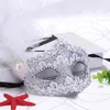 Maschere per feste Maschera veneziana con diamanti sexy Donne Ragazze Masquerade Eye Fancy Dress Natale Halloween Paillettes