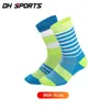 Sports Socks DH Professional Cyclingファンキーな通気性ウィッキングロードバイクスポーツコンプレッションランニング