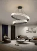 Pendant Lamps Modern LED Piano Ceiling Chandeliers Nordic Ring Living Dining Room Lamp Bar Bedroom Hanging Light Decor Lustre Fixtures