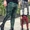 Pantalons pour hommes Terrific Pantalons de survêtement Plaid Sweat Absorption Simple Printemps Hommes