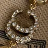 ダイヤモンドブレスレットデザイナーブレスレットネイルチェーン女性用クローバーリンクbijoux luxury JewelleryクラシックレターGゴールドチェーン22101002533