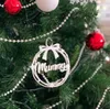 Dekoracje świąteczne spersonalizowane ozdoby bombki drzew - wakacyjne spersonalizowane dekoracja konfigurowalna nazwa-