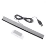 Game Controllers Infrared Ray Wired Remote Sensor Bar ontvanger Inductor voor Wii -accessoires
