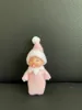 Christmas Elf Babies with Dummy Movable Arms Legs Doll House Accessories PVC Felt Baby Elves Dolls4402344