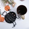 Tafelmatten Cartoon Dier vilt Cup Coffee Mud Mat Placemat Warmtisolatie Dineren Home Decoratie voor keukenbar