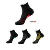 Chaussettes de sport 5 paires ensemble unisexe sport anti-sueur basket-ball football tube court respirant course en plein air