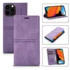 Retro magnetische folio telefoonhoesjes voor iPhone 14 13 12 Mini 11 Pro Max XR XS 7 8 plus duurzame meerdere kaartsleuven lederen portemonnee koppelingsbeugel Business Protective Shell