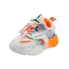 Chaussures de sport bébé mode Sport pour filles garçons baskets colorées fond mou respirant extérieur enfants 1-6 ans