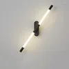 Lâmpada de parede LED NORDIC TUBO MOTAL METAL TUBO PARA ACOMENDO DE LIVRAS DE LIVRADA BOLO DO BASHOME DO BASHOME DO BAVIOR DO BAIR