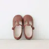 Flat Shoes Girls Princess Retro Soft Sole Non-slip Kids Fashion Round Toe Children Moccasins