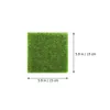 Fleurs décoratives herbe tapis de mousse artificielle tapis gazon faux tapis de pelouse paysage jardin bricolage synthétique vert fée tapis Simulation simulé