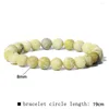 Bracelet de perles de pierre naturelle mate de haute qualité Bracelet Agates Quartz Malachite Hommes Femmes Charme De Mode Perlé Yoga Bijoux