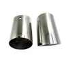 2pcs Krom Kaplama Paslanmaz Çelik Araç Egzersiz Muffler Uç Borular Audi A1 A3 A4 TT 2009-2015 VW Volkswagen Passat