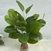 Dekorativa blommor Artificial Plant Simulation Plastic 26-Leaf Tree Potted Wedding Pography Props Home Living Room El Garden Plants Decor Dekor