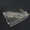 16 mm Durchmesser x 96 Löcher Edelstahl Reagenzglasständer Halter Lagerung Laborständer