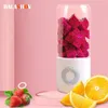 Utensili per frutta e verdura 6 lame Spremiagrumi Frullatore USB portatile ricaricabile Mini Home Macchina per spremiagrumi senza fili Robot da cucina Estrattore di succo 221010