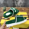 Clover Sandallar Mules Designer Double G Ortak Platform Terlik Kadınlar Slaytlar Klasik Süet Yaz Açık Ayak Tip Sandal Kabartmalı Boyut 35-40