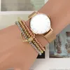 Charm Bracelets Luxury Handmade 3pcs Beads Women Bracelet Crown Hand Heart Lock Cz Charms Women's & Bangles For Jewelry