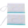 Poussette pièces 1 pièces mode lingettes étui de transport embrayage et propre sac humide pour pochette cosmétique avec facile à transporter Snap-Strap en gros