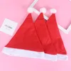 Chapeaux de fête Red Santa claus chapeau de Noël décoration Cosplay Caps Adult Kids Noël Cap 500pcs LT084