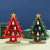 Decorazioni natalizie Marca Decorazioni per alberi fai-da-te Casa Uso interno Legno Atmosfera festosa