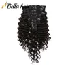 SALE Deep Wave Curly Clip in Hair Extensions Remy Human Hair Water Waves Wet Wavy Extension 160g 10pcs 21 Clips Bella Hair Julienchina Thick Hair