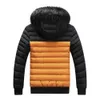 Mens Down Parkas Puffer Jacket Hommes Avec Capuche Vêtements De Mode D'hiver À Capuche En Coton Rembourré Veste Épaissir Garder Au Chaud Casual Manteaux Hip Hop 221010