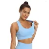 Bustiers & Corsets European And American Nylon Dot Seamless Bra Casual Sports Slim Sexy Yoga Suit Vest Women