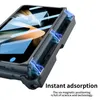 Magnetic Mech Cases For Samsung Galaxy Z Fold 4 Case Glass Film Screen Protector Push Pen Stand Hinge Cover